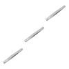 Pincettes dextension de cils, 4 pièces, ciseaux pour poils de nez, pinces pour extensions de cils, outils pour boutons, outi