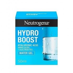 Neutrogena Hydro Boost Aqua-Gel Crème Hydratante Visage à lAcide Hyaluronique, Soin Visage, 1 Pot de 50 ml Crème Jour et Nuit