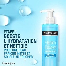 Neutrogena Mon Rituel Hydro Boost, LHydratation de la Peau, Enrichi en acide Hyaluronique pour peau sèche