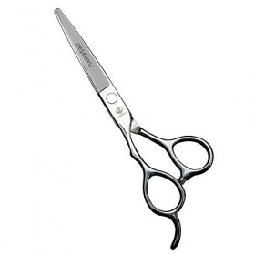 Kit de ciseaux de toilettage, Japon 440c acier 6 pouces argent ciseaux à cheveux gaucher outils de coiffure professionnels ci