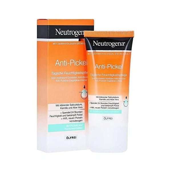 NEUTROGENA visibly clear oil free moisturiser 50ml Crème Jour et Nuit