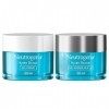 Neutrogena Hydro Boost Duo Crème Jour Hydratant Visage et Crème de Nuit à lAcide Hyaluronique, Soin Visage, 2x50 ml