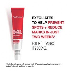 Neutrogena Clear and Defend+ Sérum 30 ml Crème Jour et Nuit