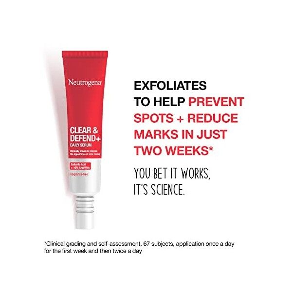 Neutrogena Clear and Defend+ Sérum 30 ml Crème Jour et Nuit