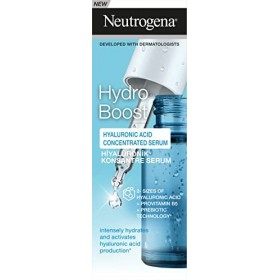 Neutrogena Hydro Boost Sérum concentré à lacide hyaluronique 15 ml Transparent/Bleu Crème Jour et Nuit