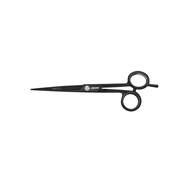 Jaguar White Line 4030363123456 Paire de ciseaux de coiffeur Intemporel Longueur 15,2 cm Noir 0,04 kg