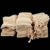 Motorhop Sac de de Sisal de Bain de Douche Sac à en Sisal Naturel Porte-Pochette EPargnant Exfoliant 200 Pièces