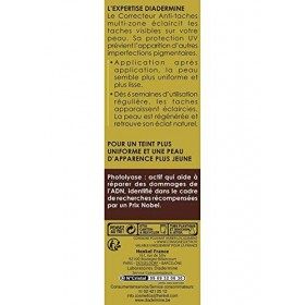 Diadermine - Expert Fondamental - Correcteur Visage Anti-tâches - Anti-âge - 30 ml - Lot de 2