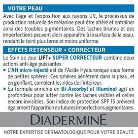 Diadermine - Lift+ - Soin Jour - Anti Tâches/Super Correcteur - 50 ml Crème Jour et Nuit