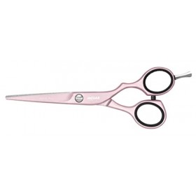 Jaguar White Line Pastel Plus Ciseaux de coiffure décalés Rose 14 cm