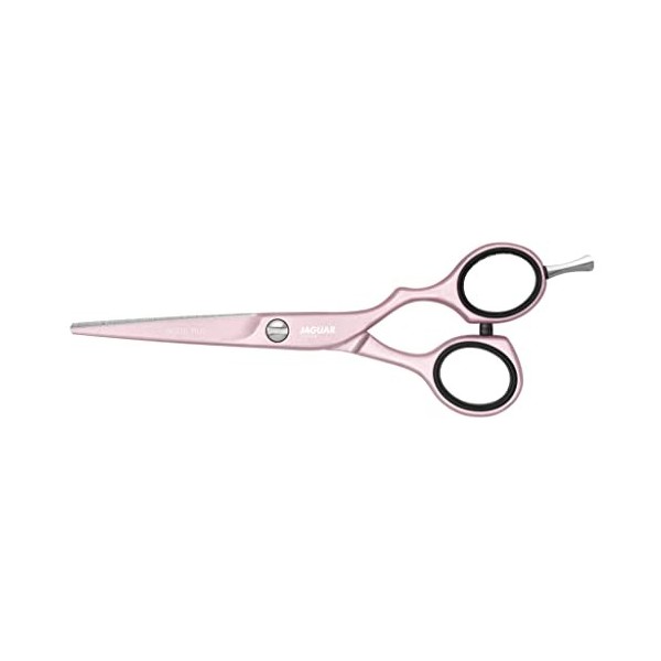 Jaguar White Line Pastel Plus Ciseaux de coiffure décalés Rose 14 cm