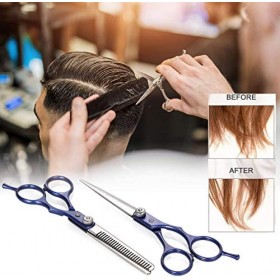 Ensemble de coiffure Ensemble de ciseaux de coiffure 8 en 1, ciseaux professionnels en acier inoxydable, ciseaux de coupe de ...