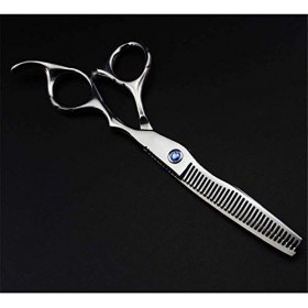 Ensemble de coiffure Ciseaux à cheveux professionnels en titane 6,0 pouces Ciseaux de coiffure pour coupe et amincissement En...
