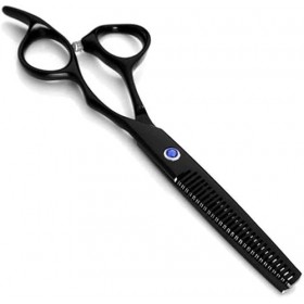 Ciseaux de coiffeur Ensemble de ciseaux amincissants de coiffure professionnels Poignée rotative à 360 degrés Ciseaux de coif...