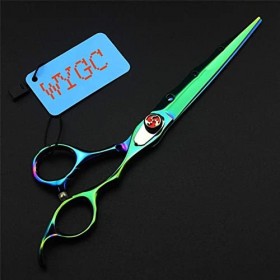 Ciseaux de coiffure de salon mondial Ciseaux de barbier super tranchants Ciseaux de styliste Ensemble de ciseaux à cheveux pa...