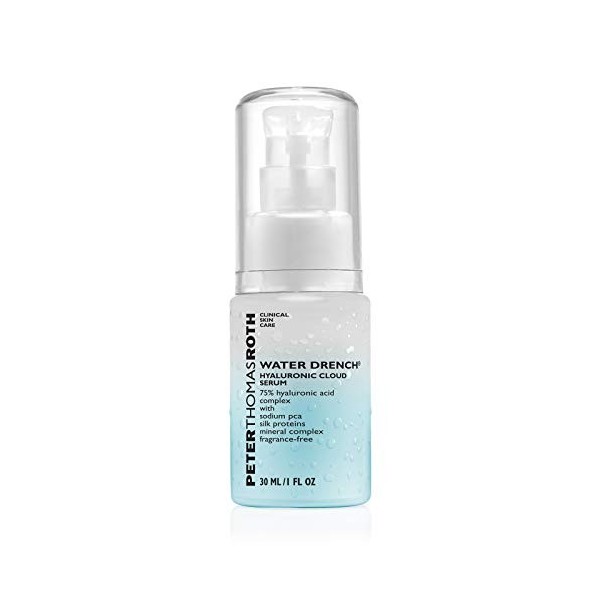 PETER THOMAS ROTH Water Drench Sérum Effet Vapeur à lAcide Hyaluronique Crème Jour et Nuit