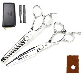 Coiffure De Coiffure De 6,0 Pouces En Acier Inoxydable, Ciseaux De Main Gauche, Ciseaux De Main À Main Levée À Salon Multifon