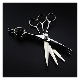 Cisailles de Coupe des Cheveux Ciseaux de Coiffure 3-en-1 de 6 Pouces, Ciseaux de Coiffure, Ciseaux spéciaux de Coiffure