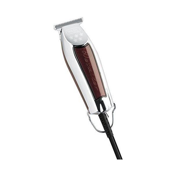 Wahl Wide Detailer Trimmer - Tondeuse filaire puissante avec lame en T extra large pour la finition des bords et le travail d