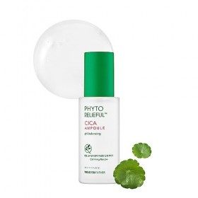 THANKYOU FARMER Phyto Relieful Cica Ampoule 1.75 Fl Oz 50ml - Centella Asiatica for soothing | Facial Serum For Sensitive S C...