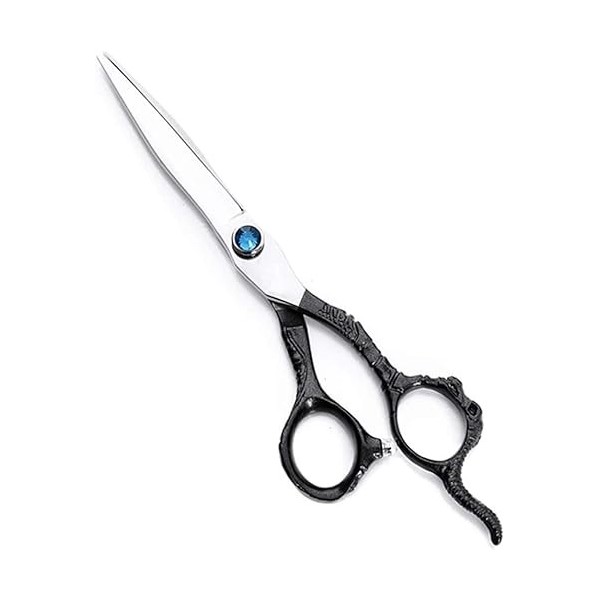 Ciseaux de barbier professionnels de 15,2 cm, kit de ciseaux à cheveux super tranchants pour salon de coiffure, parfait pour 