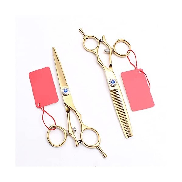 Poignée pivotante dorée Purple Dragon Hairdressinghaircutting scissors Cutting Shears Thinninghaircutting scissors Salon Hair