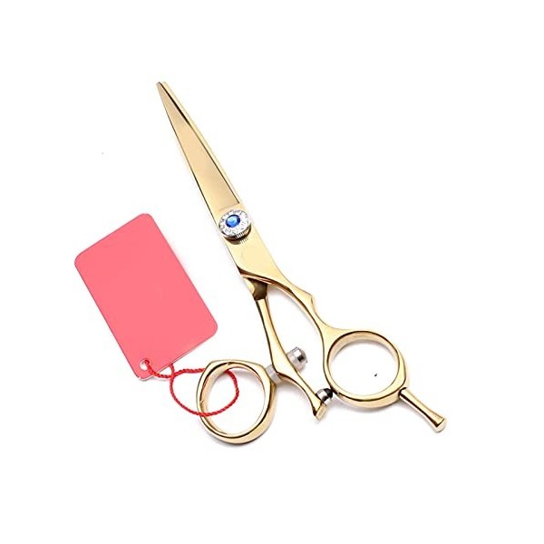 Poignée pivotante dorée Purple Dragon Hairdressinghaircutting scissors Cutting Shears Thinninghaircutting scissors Salon Hair