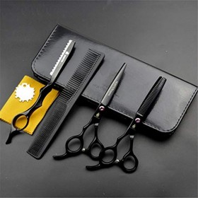 Ciseaux de coupe de cheveux professionnels pour gauchers 6,0 ", salon de coiffure, coupe et amincissement des cheveux, parfai