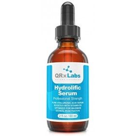 QRxLabs Sérum Hydrolific - Sérum Ultra Pur dAcide Hyaluronique avec Vitamine B5 60 ml - Formulé pour Maximiser la Pénétrat Cr...