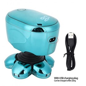 6D électrique, prise en main confortable rasoir multifonctionnel pour hommes 6 têtes de coupe flottantes pour un usage domest