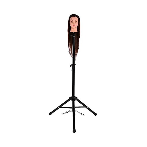 Wallfire Adjustable Hairdressing Training Mannequin Manikin Tripod Stand Manikin Doll 2 Mannequin Tripod Training Tripod Hair