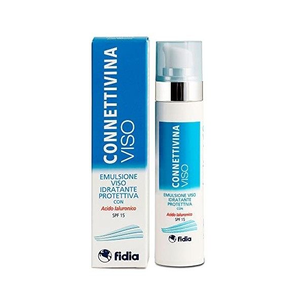 Connettivina Viso - emulsion with hyaluronic acid 50 ml Crème Jour et Nuit
