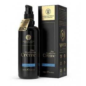 Crème Hydratante Visage • BIO • 100ml • Crème Acide Hyaluronique • Creme Anti Rides • Cosmétique naturelle & durable • Crème 