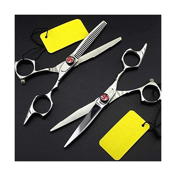 Ciseaux de coiffure Outils de coupe de cheveux professionnels Ciseaux Ensemble de coiffeur Ensemble de ciseaux amincissants E