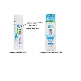 Rohto Hada Labo Gokujyun, Super Hyaluronic Lotion Light, Lotion hydratante, 3 types dacide hyaluronique, 170ml, Fabriqué au 