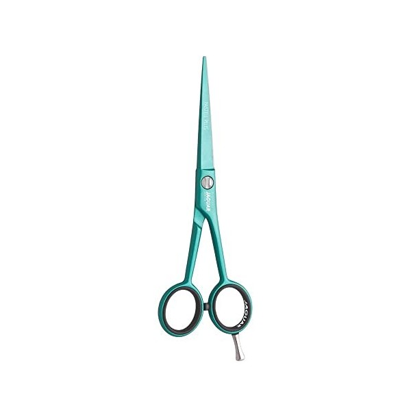 Jaguar White Line Pastel Plus Ciseaux de coiffure décalés, longueur 5,5 cm, menthe, 0,03402 kg