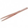 VANGLI Tweezers Eyebrow Tweezers Rose Gold Pincet Clips Stainless Steel Face Hair Removal Beautfy Eyebrow Trimming Makeup Too