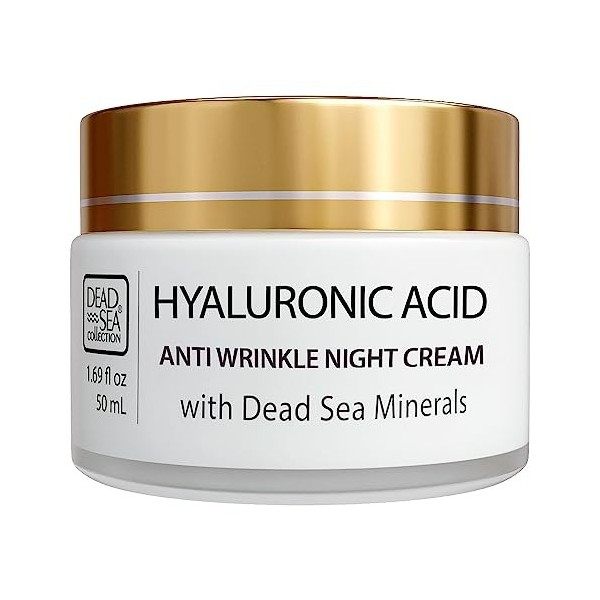 Acide Hyaluron. Anti Rides Crème Jour W / Dead Sea Minéraux Purs 1,69 ML Crème Jour et Nuit