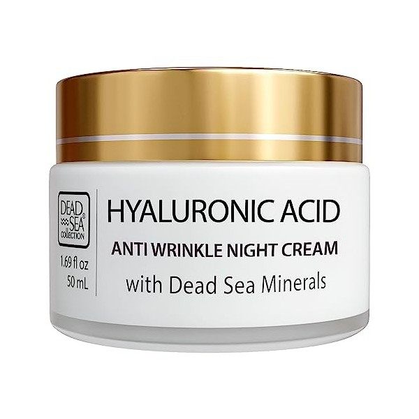 Acide Hyaluron. Anti Rides Crème Jour W / Dead Sea Minéraux Purs 1,69 ML