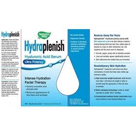 Hydraplenish, Acide Hyaluronique Sérum, Ultra Potency - Way Nature