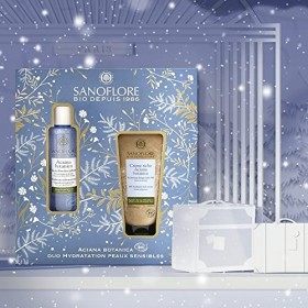 Sanoflore - Coffret Cadeau Hydratation - Crème Riche Aciana Botanica - Crème Hydratante Visage Riche Certifiée Bio - Acide Hy...