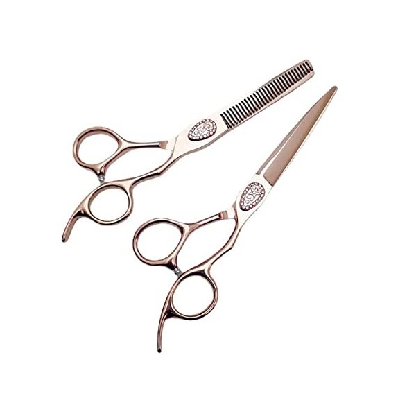 FOOSKOOS Ciseaux Coiffure 6in 18k plaqué Or Ciseaux Ciseaux Ciseaux Ciseaux Ciseaux Ciseaux Ciseaux Ciseaux de Coupe de Cheve