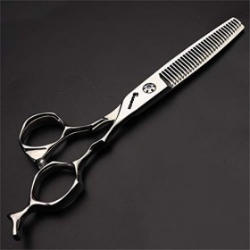 6,0 Pouces Ciseaux de Coupe dargent Cheveux Professionnel - Coiffure Dilution Cisailles Salon de Coiffure Salon Haut de Gamm