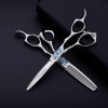 CYYZB 6.0 Pouces Salons de beauté Professionnels Coiffure Bangs Ciseaux Set Barber Ciseaux Dilution Ciseaux Japonais de Haute