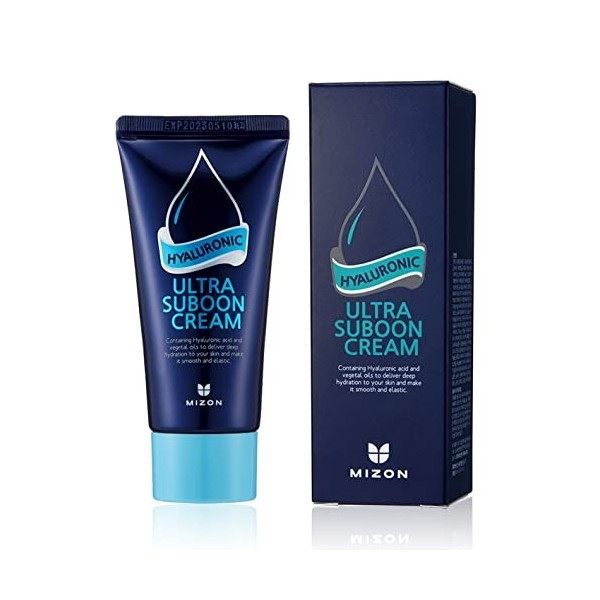 [Mizon] Crème Ultra Suboon à lacide hyaluronique 45 ml hydratante, soin coréen, hypoallergénique, solution dacide hyaluro Crè...