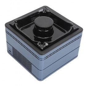 Cendrier à Filtre Intelligent, Cendrier électronique, Cendrier à Filtre Intelligent Rechargeable par USB avec Purificateur D