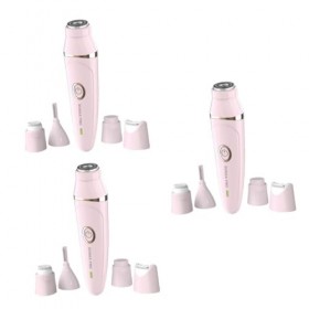 minkissy 3 Pièces 5 En 1 Rasoir Visage Rasoir Bikini Tondeuse Visage Rasoirs Pour Femmes Machine De Retrait Instrument De Ret