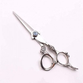 Ciseaux de coiffeur Ciseaux de coiffure professionnels et ciseaux amincissants 440C Ciseaux de cheveux avec poignée rotative 