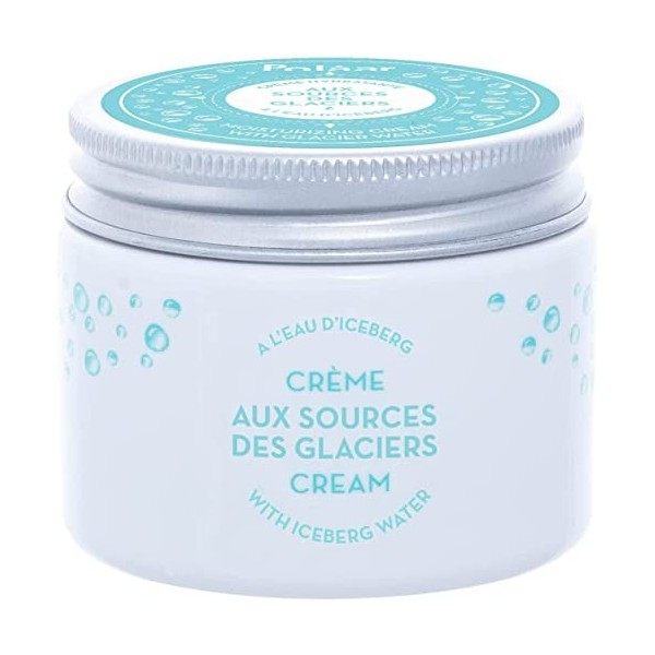 Polåar - Crème Hydratante Aux Sources des Glaciers à l’Eau d’Iceberg - Soin Hydratant 24h à l’Acide Hyaluronique - Peau soupl...