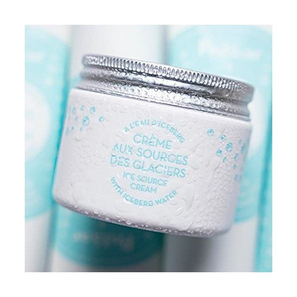 Polåar - Crème Hydratante Aux Sources des Glaciers à l’Eau d’Iceberg - Soin Hydratant 24h à l’Acide Hyaluronique - Peau soupl...